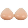 Vollence One Pair Triangle Silicone Breast Forms Mastectomy Prosthesis Bra Enhancer Inserts Concave Bra Pads