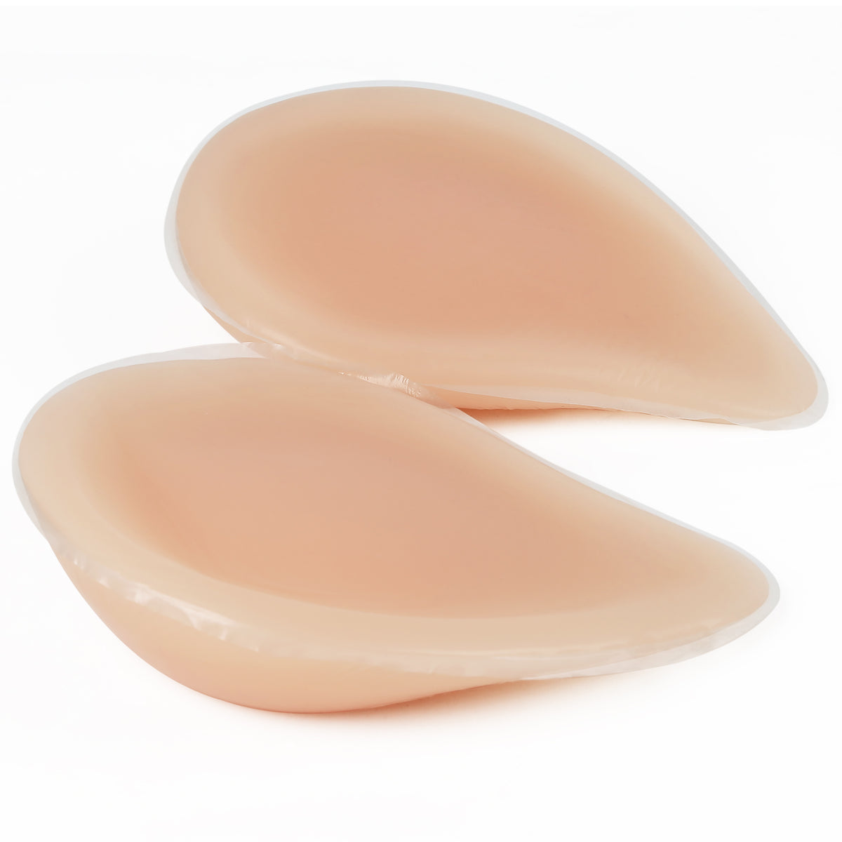 Vollence One Pair irregular Silicone Breast Forms Women Mastectomy Prosthesis Concave Bra Pad