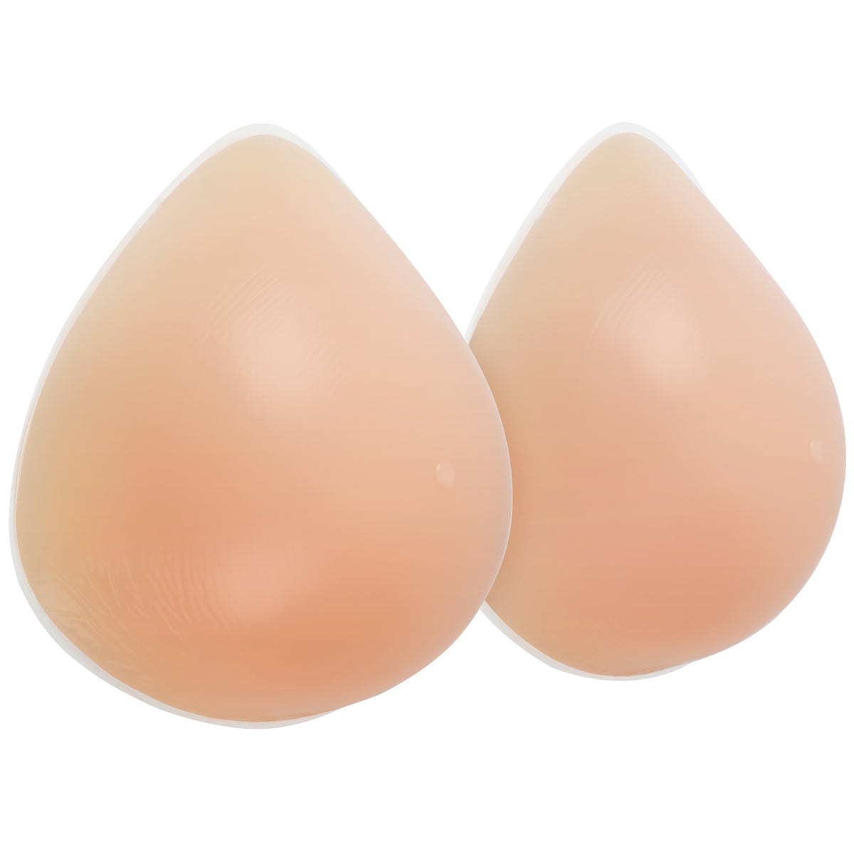 Vollence One Pair Triangle Silicone Breast Forms Mastectomy Prosthesis Bra Enhancer Inserts Concave Bra Pads