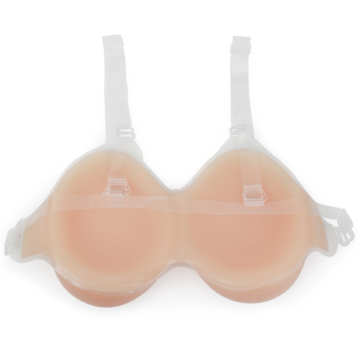 Vollence Strap on Silicone Breast Forms Fake Boobs for Mastectomy