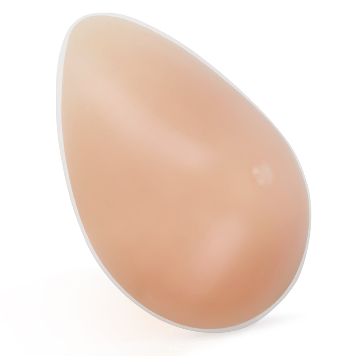 Vollence One Piece Teardrop Silicone Breast Forms Mastectomy Fake Boobs Bra Enhancer Inserts Concave Bra Pads