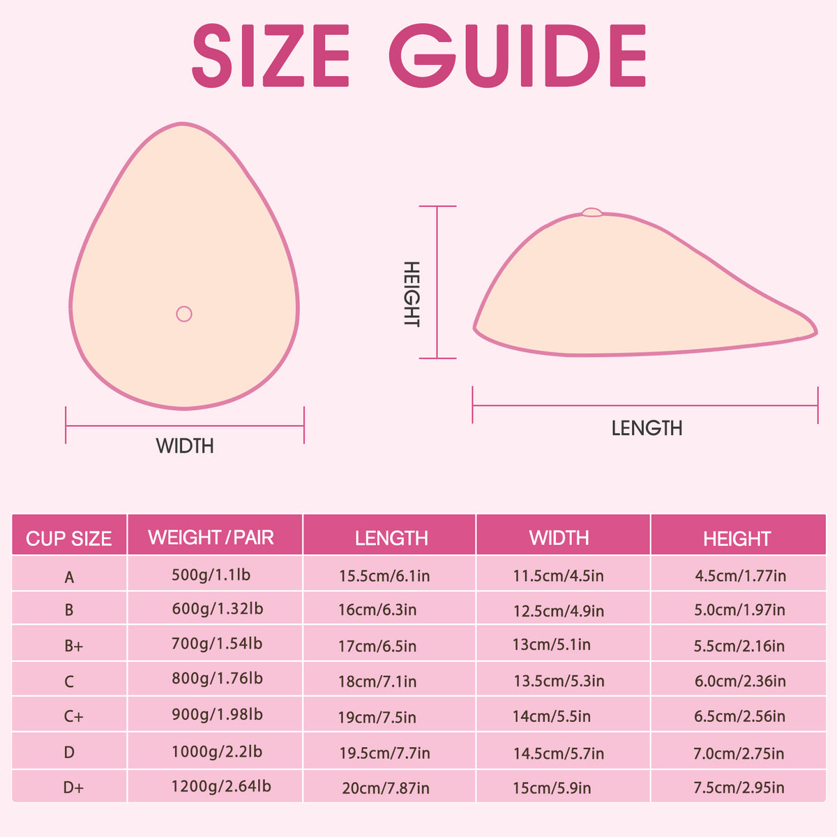 Vollence One Pair Classic Sleep Durable Teardrop Silicone Breast Forms Fake Boobs Mastectomy Prosthesis Bra Pad Enhancers